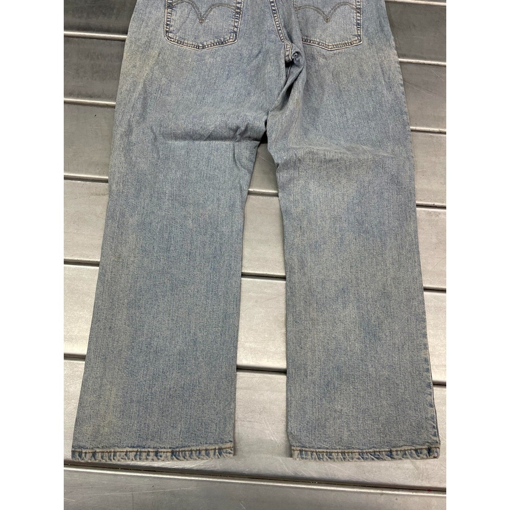 Vintage Levis 550 Jeans Womens 16S 35X30 Blue Light Wash Denim Relaxed Boot Cut - Picture 14 of 14